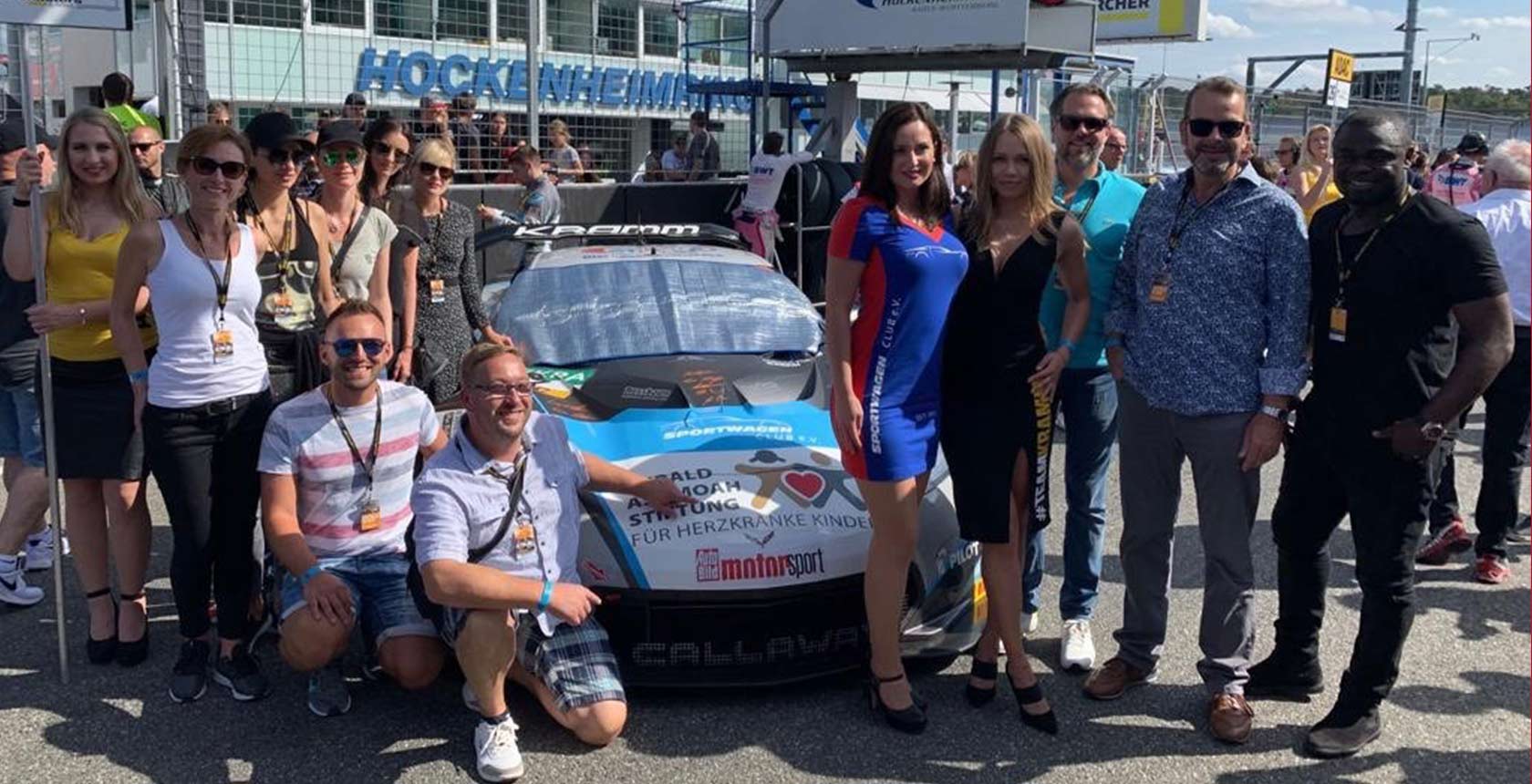 Two days filled with emotion! IKS was present at the ADAC GT Masters last weekend - in support of a good cause. 